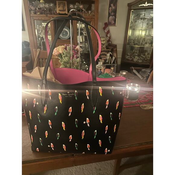 Kate Spade New York Molly Flock Party Large Tote Women’s EUC 399 - Picture 6 of 15